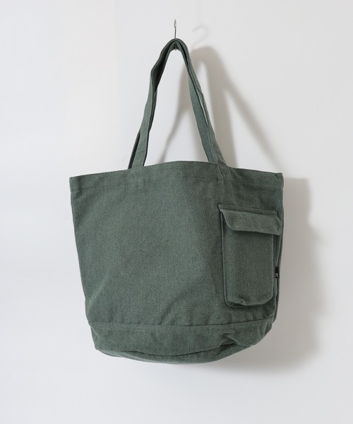 ROOTOTE(ルートート)の「ROOTOTE リサイクルコットントート(トートバッグ・メンズ・ラベンダー/カーキ/アイボリー/ターコイズブルー/ブルー/グレー/ブラック/グリーン・FREE)」の21枚目の写真