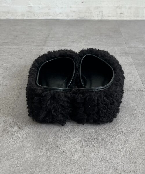 DouDou（ドゥドゥ）の「サイドオープンボアフラットシューズ（パンプス・レディース・ブラック/ベージュ・LARGE/SMALL/MEDIUM）」の15枚目の写真