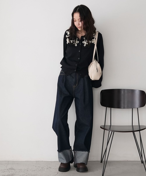 forksy.（フォルクシー）の「【forksy.】ボリュームソールバックルベルトローファー（ローファー・レディース・ブラック/ブラウン・L/M）」の17枚目の写真