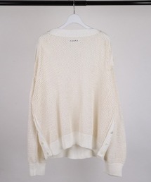 DISCOVERED（ディスカバード）の「mn3162-BOAT NECK NESH KNIT メッシュニット(DC-SS26-KN-02)（ニット/セーター・メンズ）」
