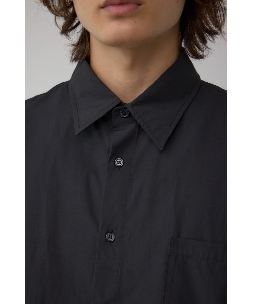 AZUL by moussy（アズールバイマウジー）の「シャツドッキングブルゾン（ブルゾン・メンズ・ブラック系その他/ブラック・LARGE/MEDIUM）」の6枚目の写真