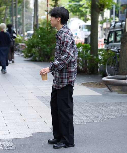 CIAOPANIC TYPY（チャオパニックティピー）の「【履き心地◎】ロングシーズン/ダブルニーワークペインターパンツ（その他パンツ・メンズ・ブラウン/チャコールグレー/ブラック・MEDIUM/LARGE）」の7枚目の写真