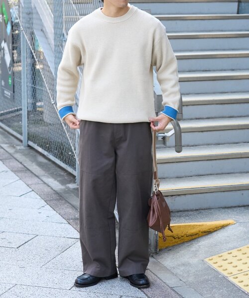 CIAOPANIC TYPY（チャオパニックティピー）の「【履き心地◎】ロングシーズン/ダブルニーワークペインターパンツ（その他パンツ・メンズ・ブラウン/チャコールグレー/ブラック・MEDIUM/LARGE）」の13枚目の写真