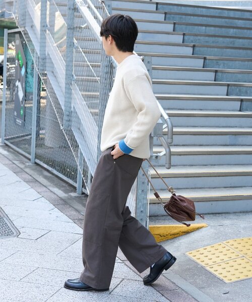 CIAOPANIC TYPY（チャオパニックティピー）の「【履き心地◎】ロングシーズン/ダブルニーワークペインターパンツ（その他パンツ・メンズ・ブラウン/チャコールグレー/ブラック・MEDIUM/LARGE）」の14枚目の写真