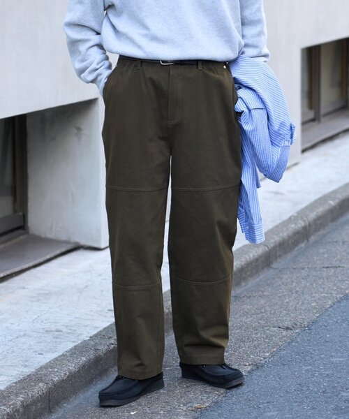 CIAOPANIC TYPY（チャオパニックティピー）の「【履き心地◎】ロングシーズン/ダブルニーワークペインターパンツ（その他パンツ・メンズ・ブラウン/チャコールグレー/ブラック・MEDIUM/LARGE）」の16枚目の写真