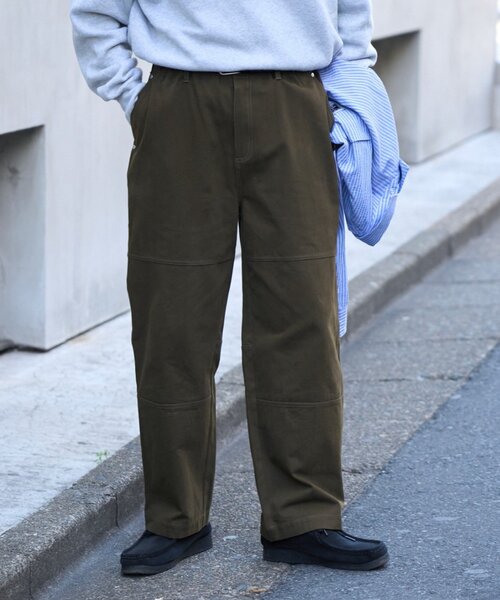 CIAOPANIC TYPY（チャオパニックティピー）の「【履き心地◎】ロングシーズン/ダブルニーワークペインターパンツ（その他パンツ・メンズ・ブラウン/チャコールグレー/ブラック・MEDIUM/LARGE）」の17枚目の写真