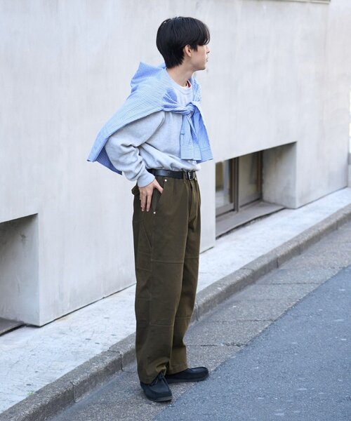 CIAOPANIC TYPY（チャオパニックティピー）の「【履き心地◎】ロングシーズン/ダブルニーワークペインターパンツ（その他パンツ・メンズ・ブラウン/チャコールグレー/ブラック・MEDIUM/LARGE）」の22枚目の写真