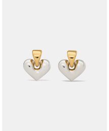 kate spade new york（ケイトスペード ニューヨーク）の「スカルプテッド スペード ステートメント ドロップ ハギー（ピアス（両耳用）・メンズ）」