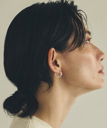 TEN. | SILVER925 ロールイヤリング(イヤリング)