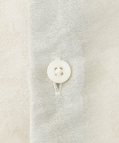 LOVELESS（ラブレス）の「シアーアブストラクトジャガードシャツ（シャツ/ブラウス・メンズ・グレー系その他/ブラック/オフホワイト・M/L）」の14枚目の写真