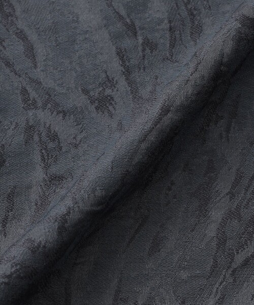 LOVELESS（ラブレス）の「シアーアブストラクトジャガードシャツ（シャツ/ブラウス・メンズ・グレー系その他/ブラック/オフホワイト・M/L）」の16枚目の写真