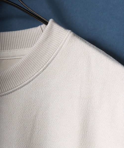 ANPAS（アンパス）の「Kersey Suede Flower Embroidery SweatShirt/カルゼ スウェード フラワー刺繍 スウェット トレーナー メンズ レディース（スウェット・メンズ・ホワイト/ホワイト系その他/ブラック/ブラック系その他・M/L/LL）」の10枚目の写真
