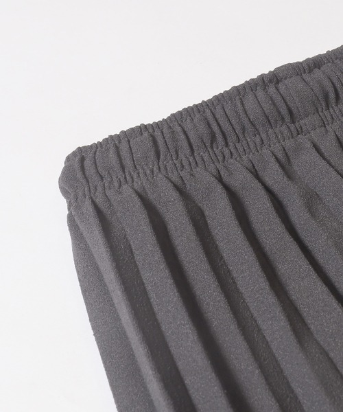 coca(coca)(コカ)の「プリーツフレアスカート(スカート・レディース・チャコール/ブラック・L/M)」の7枚目の写真