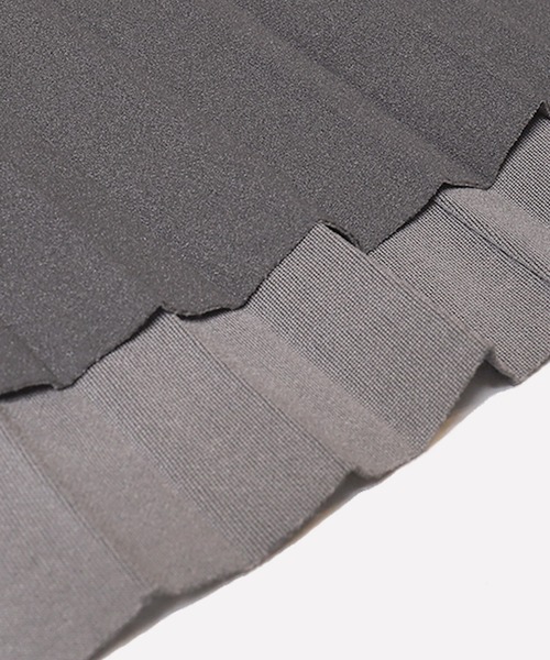 coca(coca)(コカ)の「プリーツフレアスカート(スカート・レディース・チャコール/ブラック・L/M)」の9枚目の写真