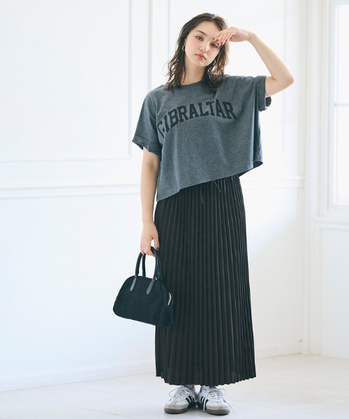 coca(coca)(コカ)の「プリーツフレアスカート(スカート・レディース・チャコール/ブラック・L/M)」の15枚目の写真