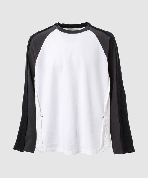 新品 FACETASM MESH PANEL SWEAT ボーダー カットソー 新品 FACETASM MESH PANEL SWEAT ボーダー カットソー FACETASM