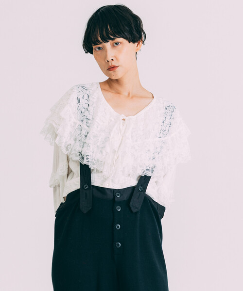 セール】Freada/フリーダ インド レースブラウス & レイヤード ヒップ セール】Freada/フリーダ インド レースブラウス & レイヤード ヒップ