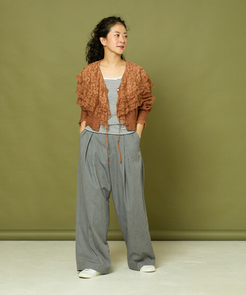 セール】Freada/フリーダ インド レースブラウス ＆ レイヤード ヒップ