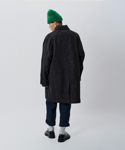 UNION（ユニオン）の「UNION TOKYO  ROOSEVELT TRENCH ユニオントーキョー（トレンチコート・メンズ・ネイビー/ブラック・L/M/XL）」の9枚目の写真