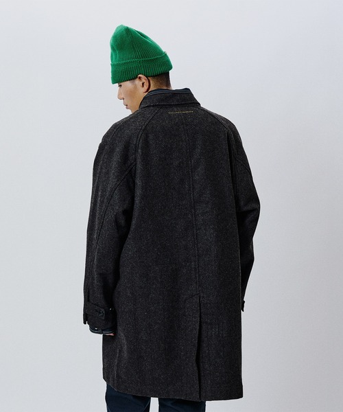 UNION（ユニオン）の「UNION TOKYO  ROOSEVELT TRENCH ユニオントーキョー（トレンチコート・メンズ・ネイビー/ブラック・L/M/XL）」の3枚目の写真