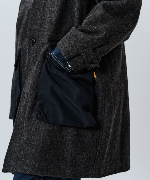 UNION（ユニオン）の「UNION TOKYO  ROOSEVELT TRENCH ユニオントーキョー（トレンチコート・メンズ・ネイビー/ブラック・L/M/XL）」の14枚目の写真