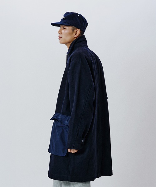 UNION（ユニオン）の「UNION TOKYO  ROOSEVELT TRENCH ユニオントーキョー（トレンチコート・メンズ・ネイビー/ブラック・L/M/XL）」の15枚目の写真
