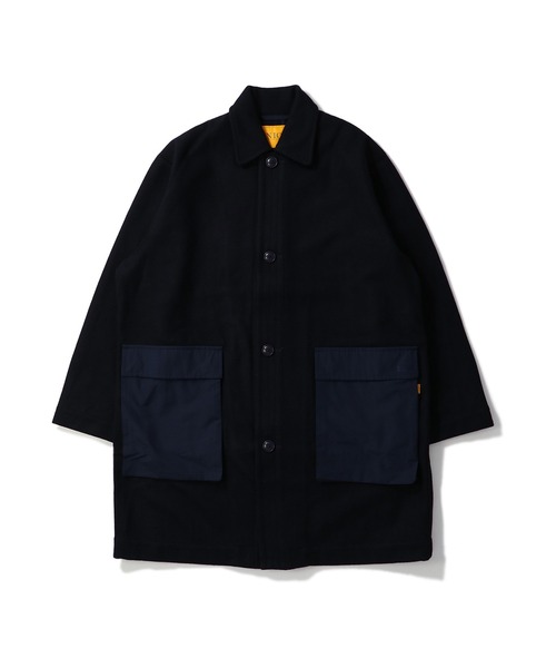 UNION（ユニオン）の「UNION TOKYO  ROOSEVELT TRENCH ユニオントーキョー（トレンチコート・メンズ・ネイビー/ブラック・L/M/XL）」の20枚目の写真