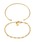 FOSSIL�i�t�H�b�V���j�́u�t�H�b�V�� �A�N�Z�T���[ ���f�B�[�X �Z�b�g �S�[���h JA7292SET�i�u���X���b�g�j�v�b�S�[���h