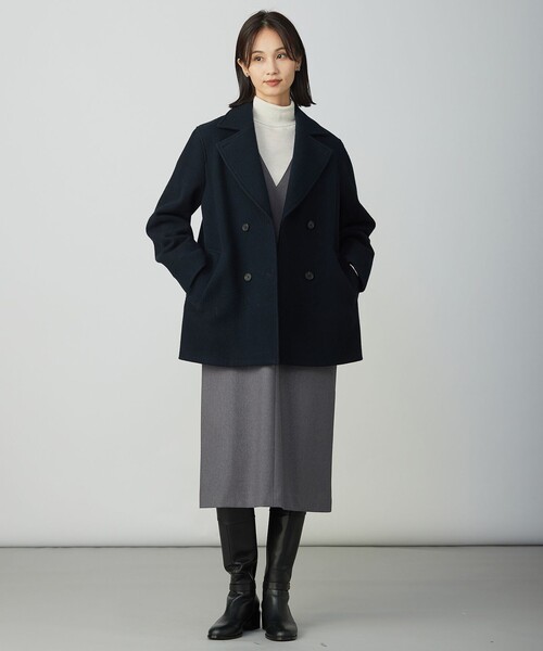 J.PRESS（ジェイプレス）の「ツムギートflannel ジャンパースカート（スカート・レディース・グレー系/ネイビー系/ベージュ系・11/9）」の8枚目の写真