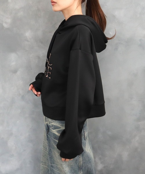 CECIL McBEE（セシルマクビー）の「エンボスロゴパーカー（パーカー・レディース・アイボリー/グレー/ブラック・MEDIUM/LARGE）」の19枚目の写真