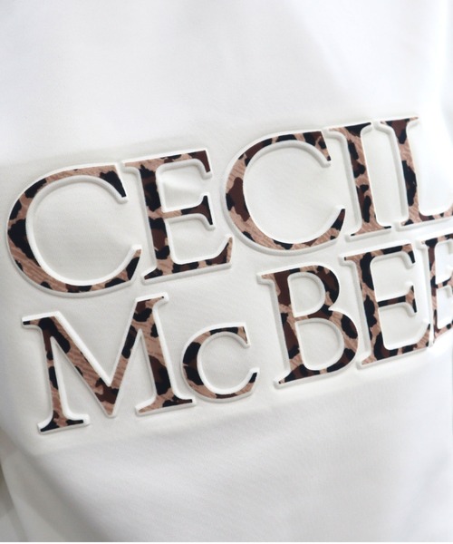 CECIL McBEE（セシルマクビー）の「エンボスロゴパーカー（パーカー・レディース・アイボリー/グレー/ブラック・MEDIUM/LARGE）」の7枚目の写真