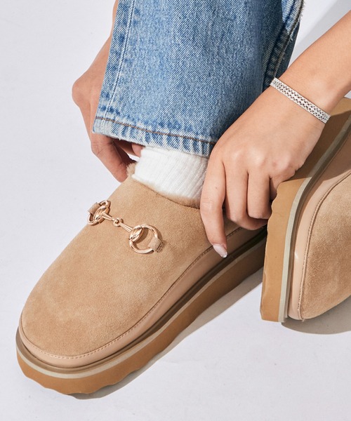 MOHI/モヒ Bit サボ ファーサンダル（サンダル）｜MOHI（モヒ）の