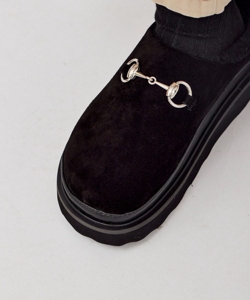 MOHI(モヒ)の「MOHI/モヒ Bit サボ ファーサンダル(サンダル・レディース・ブラック/ベージュ・36/37/38)」の15枚目の写真