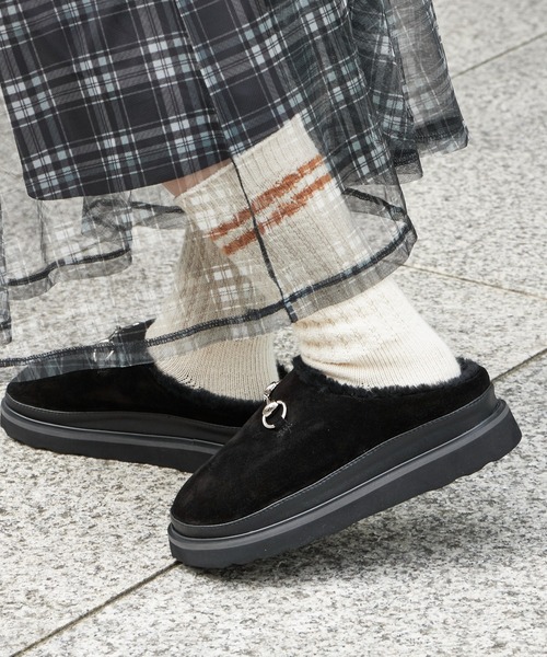 MOHI/モヒ Bit サボ ファーサンダル（サンダル）｜MOHI（モヒ）の