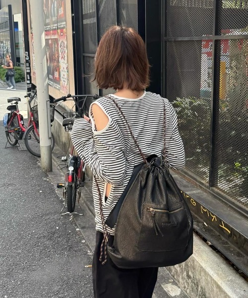 ✴︎mim✴︎ emuniem by.ゆいか - 4wayビンテージナップサック（バックパック