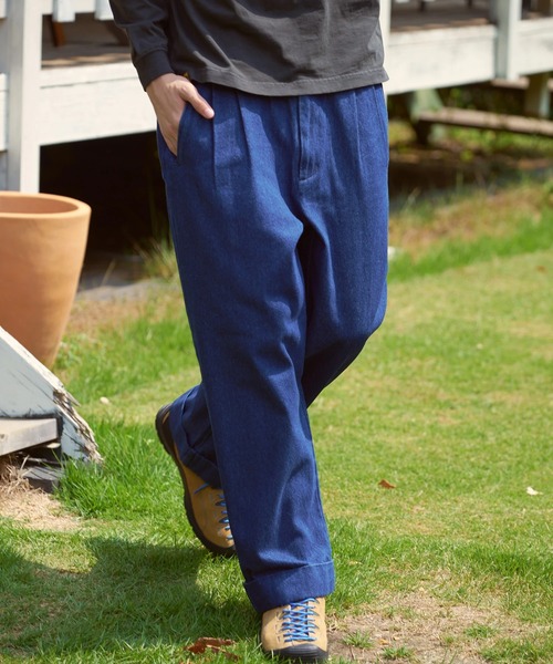 COBMASTER（コブマスター）の「COBMASTER/コブマスター　トラウザーワークパンツ（その他パンツ・メンズ・ライトインディゴブルー/ストライプ/カモフラージュ・LARGE/X-LARGE/MEDIUM）」の8枚目の写真