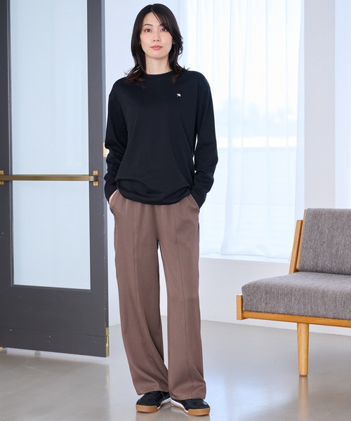 Arnold Palmer（アーノルドパーマー）の「イージーワイド ストレートパンツ（その他パンツ・レディース・ブラウン/ベージュ/ブラック・S/L/M）」の14枚目の写真