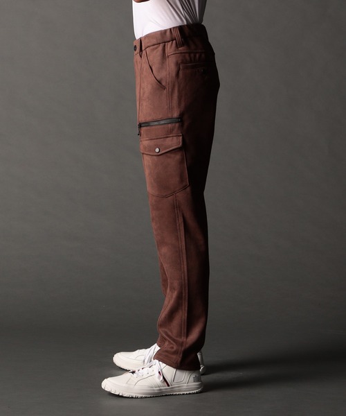 NICOLE CLUB FOR MEN（ニコルクラブフォーメン）の「ムラプリントカットソーカーゴパンツ（カーゴパンツ・メンズ・ブラック/ダークブラウン/ブラック系その他・X-LARGE/LARGE/MEDIUM/SMALL）」の7枚目の写真