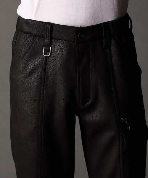 NICOLE CLUB FOR MEN（ニコルクラブフォーメン）の「ムラプリントカットソーカーゴパンツ（カーゴパンツ・メンズ・ブラック/ダークブラウン/ブラック系その他・X-LARGE/LARGE/MEDIUM/SMALL）」の16枚目の写真