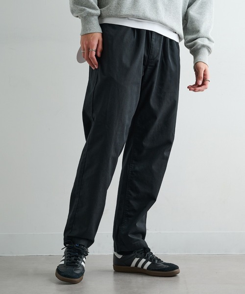 Dickies（ディッキーズ）の「【Dickies】TCツイル/デニム テーパード（デニムパンツ・メンズ・ブラック系1/カーキ/チャコールグレー/ブラック/ブルー系その他/ベージュ・M/LL/L）」の2枚目の写真