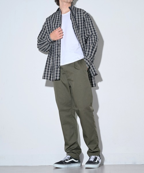 Dickies（ディッキーズ）の「【Dickies】TCツイル/デニム テーパード（デニムパンツ・メンズ・ブラック系1/カーキ/チャコールグレー/ブラック/ブルー系その他/ベージュ・M/LL/L）」の11枚目の写真