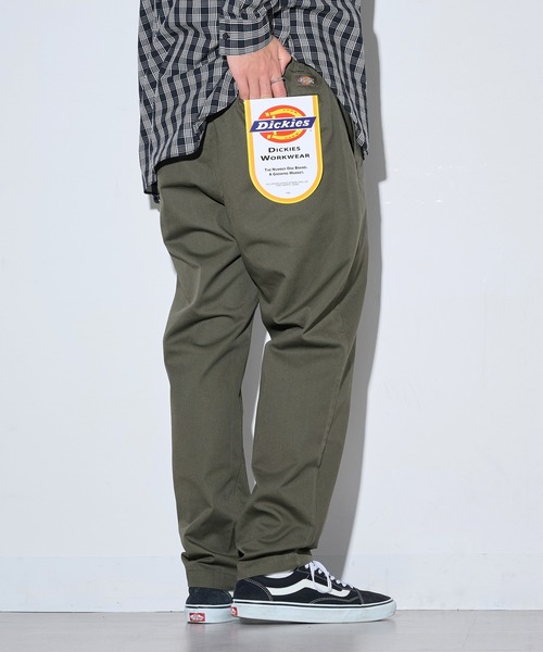 Dickies（ディッキーズ）の「【Dickies】TCツイル/デニム テーパード（デニムパンツ・メンズ・ブラック系1/カーキ/チャコールグレー/ブラック/ブルー系その他/ベージュ・M/LL/L）」の10枚目の写真