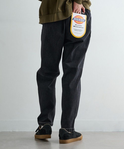 Dickies(ディッキーズ)の「【Dickies】TCツイル/デニム テーパード(デニムパンツ・メンズ・ブラック系1/カーキ/チャコールグレー/ブラック/ブルー系その他/ベージュ・M/LL/L)」の14枚目の写真