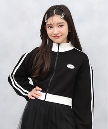 PINKHUNT（ピンクハント）の「PINKHUNT ピンクハント ラインジャージショート丈ジャケット 0957K（ジャージ・キッズ）」