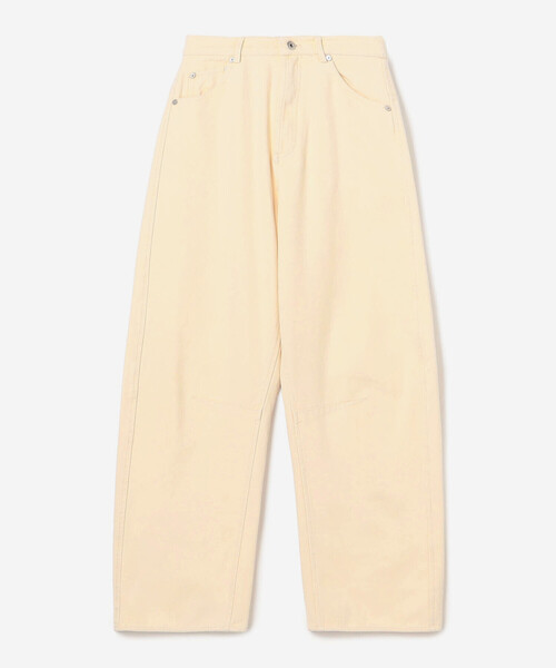 Bshop（ビショップ）の「7115 by SZEKI | カーブレッグ ワークトラウザー WOMEN（その他パンツ・レディース・ホワイト系その他/ブラック系その他・XS）」の3枚目の写真