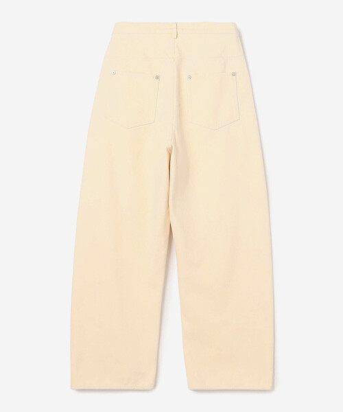 Bshop（ビショップ）の「7115 by SZEKI | カーブレッグ ワークトラウザー WOMEN（その他パンツ・レディース・ホワイト系その他/ブラック系その他・XS）」の4枚目の写真