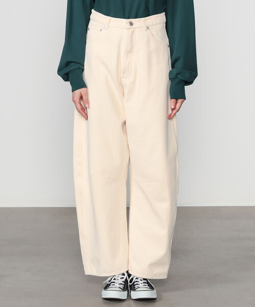 Bshop（ビショップ）の「7115 by SZEKI | カーブレッグ ワークトラウザー WOMEN（その他パンツ・レディース・ホワイト系その他/ブラック系その他・XS）」の11枚目の写真