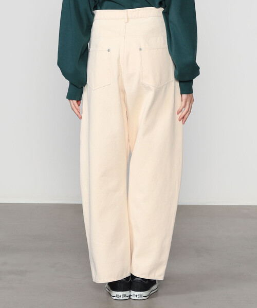 Bshop（ビショップ）の「7115 by SZEKI | カーブレッグ ワークトラウザー WOMEN（その他パンツ・レディース・ホワイト系その他/ブラック系その他・XS）」の13枚目の写真