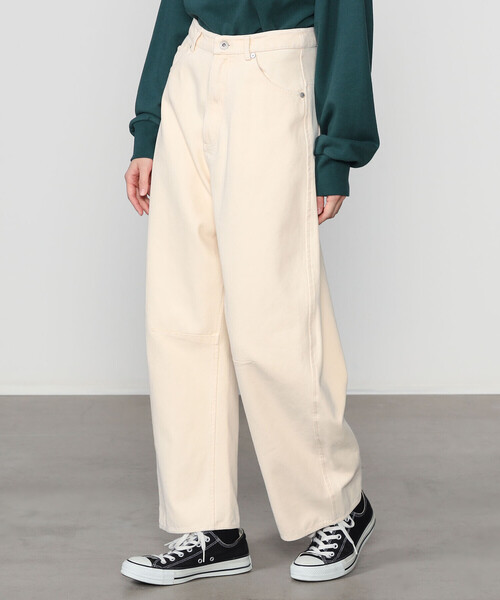 Bshop（ビショップ）の「7115 by SZEKI | カーブレッグ ワークトラウザー WOMEN（その他パンツ・レディース・ホワイト系その他/ブラック系その他・XS）」の15枚目の写真