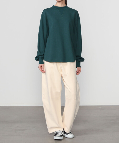 Bshop（ビショップ）の「7115 by SZEKI | カーブレッグ ワークトラウザー WOMEN（その他パンツ・レディース・ホワイト系その他/ブラック系その他・XS）」の16枚目の写真